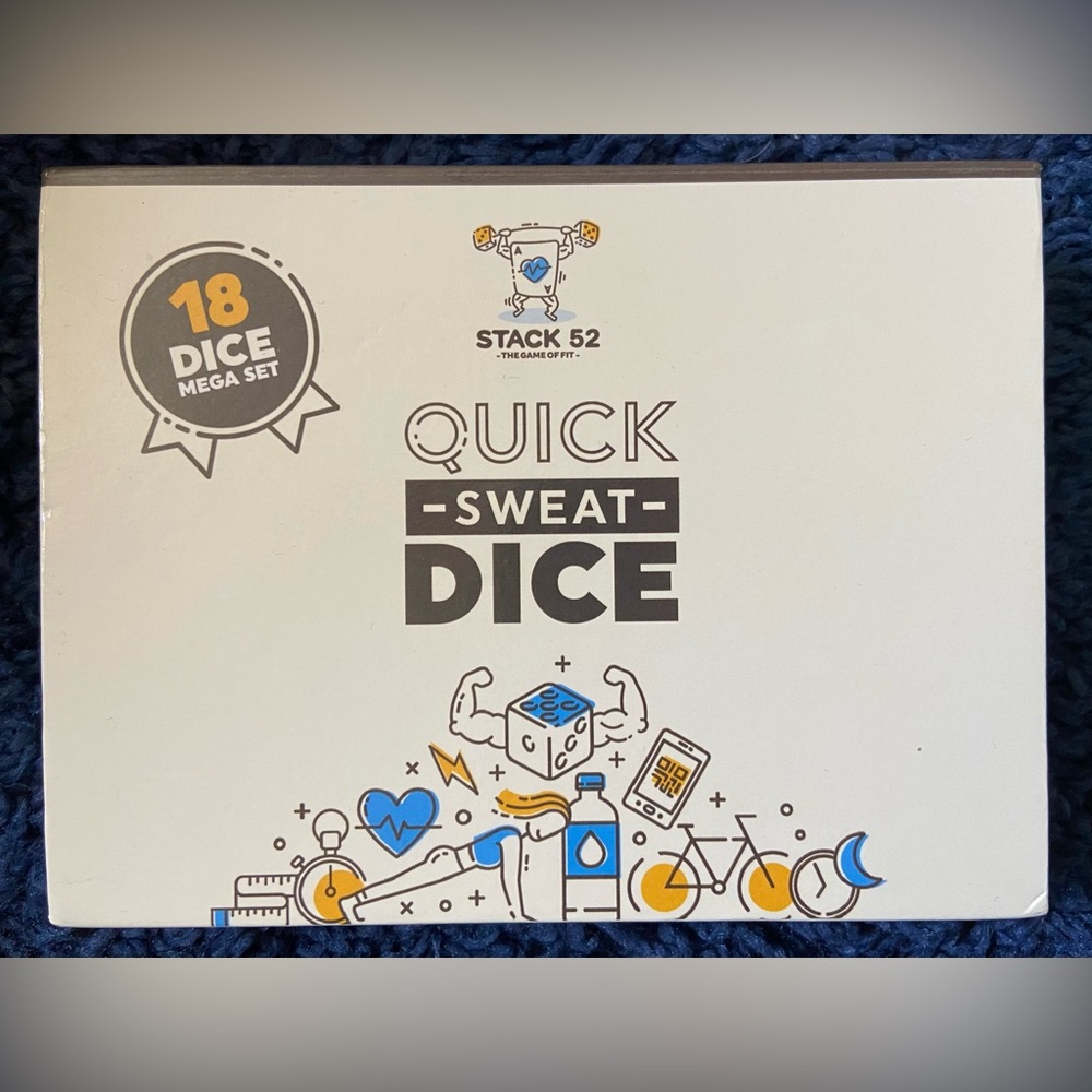 STACK 52 THE GAME OF FIT QUICK SWEAT DICE